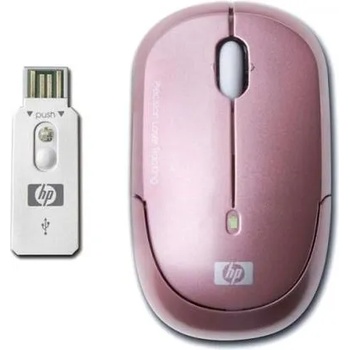 HP Wireless Laser Mini Mouse Pink (KJ453AA)