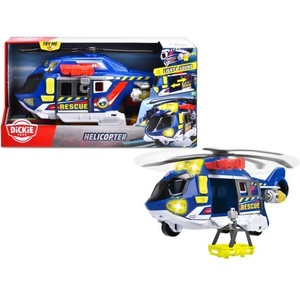 Dickie Toys Спасителен хеликоптер 39 см, светлина, звук (3307002)
