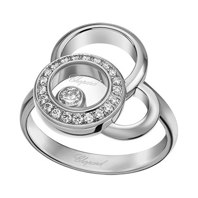 Chopard Zlatý Prsten Happy Diamonds 829769 1011