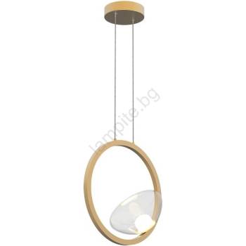 ZAMBELIS LIGHTS 23028 - LED Димируем пендел LED/7W/230V 3000K златист (UN1511)