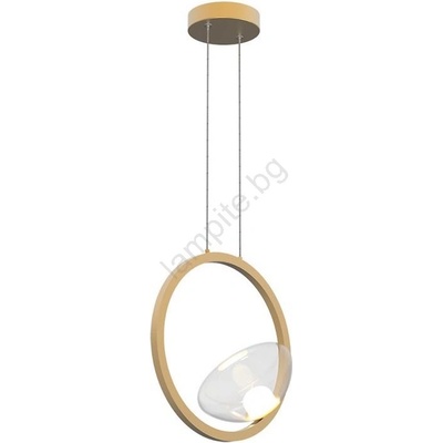 ZAMBELIS LIGHTS 23028 - LED Димируем пендел LED/7W/230V 3000K златист (UN1511)