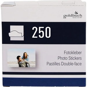 Goldbuch Самозалепващи лепенки за снимки Goldbuch - 250 броя, 7 x 7 cm (83090)