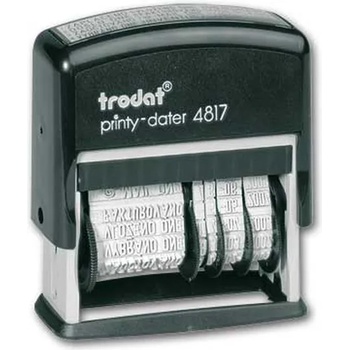 TRODAT 4817 регулируем печат за дата с унгарски текст 4817-UN-FK (4817-UN-FK)