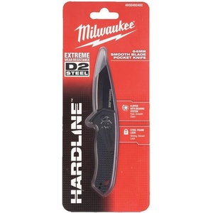 Milwaukee сгъваем нож 64 мм HARDLINE Smooth (4932492452)