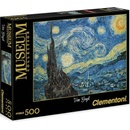 Puzzle Clementoni Hvězdná noc Van Gogh 500 dielov