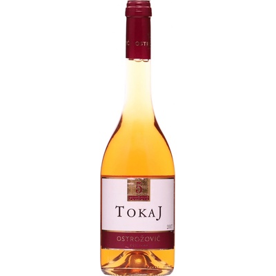 J&J Ostrožovič Tokaj 5-putňový 2007 11% 0,5 l (čistá fľaša)