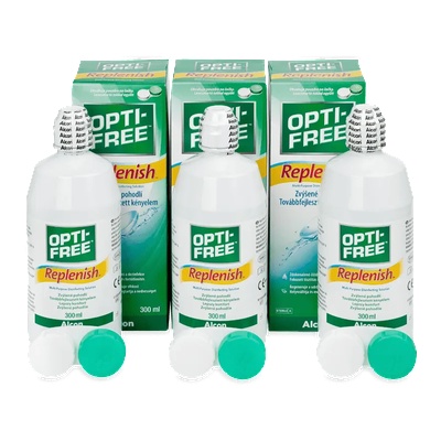 Alcon Разтвор OPTI-FREE RepleniSH 3 x 300 ml