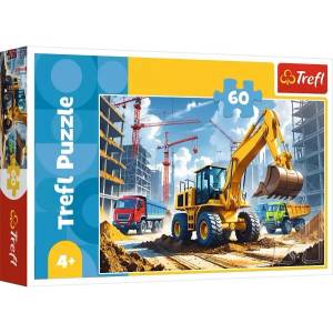 Trefl Trefl: багер - пъзел от 60 части (17406)