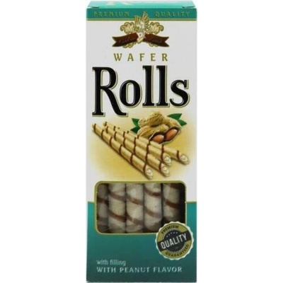 Cookiesland wafer rolls peanut 160 g