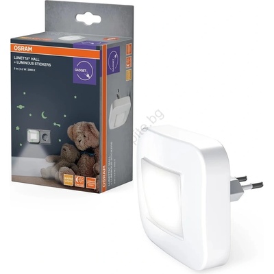 OSRAM - LED нощна лампа със сензор за сумрак LUNETTA LED/0, 2W/230V (P225918)