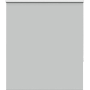 vidaXL Ролкова щора Blackout Светло сиво 130x150 cm Ширина на плата (4011394)