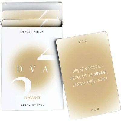 Karetní hra FLAGRANTI DVA SPICY OTÁZKY – Zboží Mobilmania