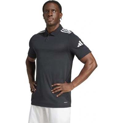 adidas polo Sqaudra 25 černo bílé