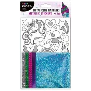 DERFORM Zest creat stickers unicorn metalc derf kidea