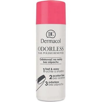Dermacol Odstraňovač laku na nechty bez zápachu 120 ml