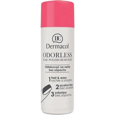 Dermacol Odstraňovač laku na nechty bez zápachu 120 ml