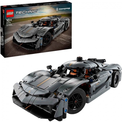 LEGO® Technic 42173 Sivé hyperauto Koenigsegg Jesko Absolut