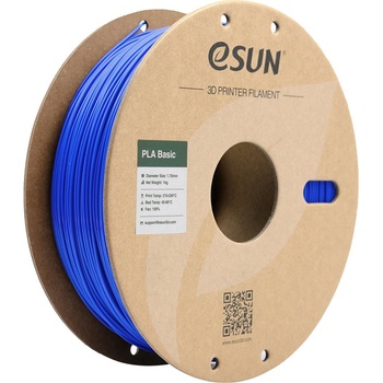 eSUN PLA Basic Blue - 1, 75 mm / 1000 g (PLA-Basic175U1P1)
