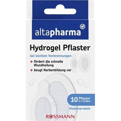 altapharma Náplasti hydrogelové 2 velikosti 10 ks