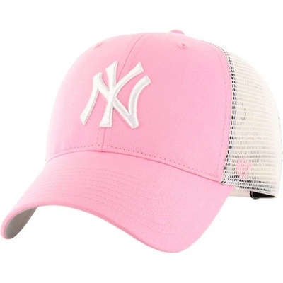 47 Brand MLB New York Yankees Branson 47 MVP Trucker růžovo-bílá – Zboží Mobilmania