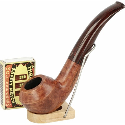 MonteBello Bent Bulldog hnědá hladká filtr 9mm