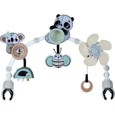 Играчка за количка Tiny Love Black&White Decor - Sunny Stroll (3333140551)