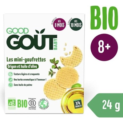 Good Gout BIO вафли с риган и зехтин (24 г)