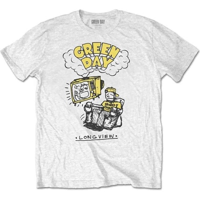 Green Day Longview Doodle White XL Риза (GDTS24MW04)