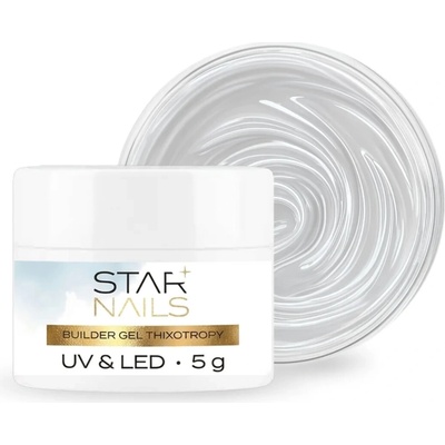 Starnails Uv Led Builder gel Thixotropy Clear 001 5ml