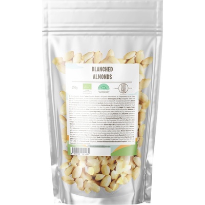 BrainMax Pure Blanšírované mandle BIO 250 g