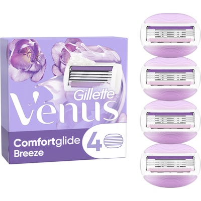 Gillette Venus Резервни ножчета ComfortGlide Breeze, 4 броя