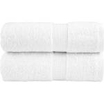 vidaXL Премиум кърпи за гости SOLUND 2 бр. бели 30x50 см 600 г/м2 (137120)