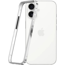 AppleKing ochranný rámeček pro iPhone 16 Pro / 17 stříbrný