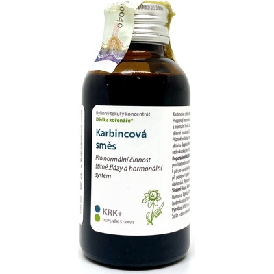 Novy Dědek Kořenář Karbincová směs KRK+ 100 ml