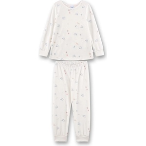 Sanetta Детско ежедневно термо бельо Sanetta Kid's Pyjama Long 233599 Pyjamas - White Pebble - размер 128 (EU) (714-1577-0115)