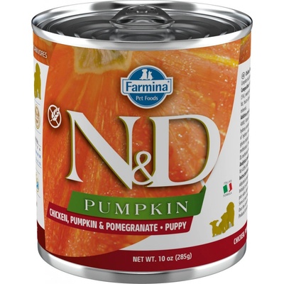N&D Pumpkin Puppy Chicken & Pomegranate 285 g
