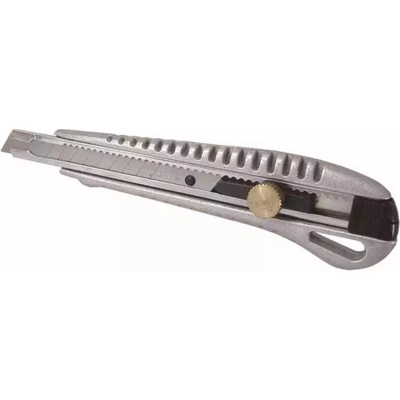 DEDRA-EXIM Odlamovací nôž 9 mm, kovové telo DED-M9025 Farba: Strieborná
