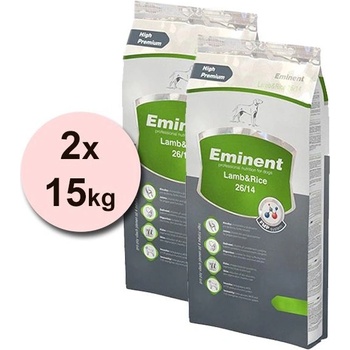 Eminent Lamb & Rice 26/14 2 x 15 kg