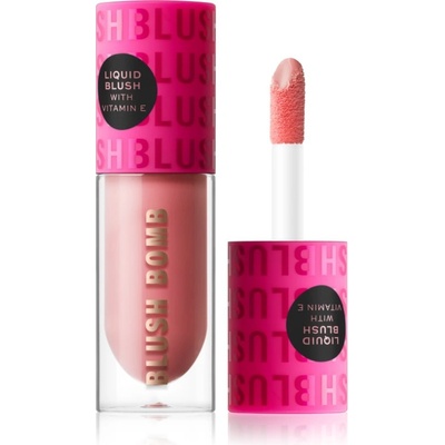 Revolution Blush Bomb кремообразен руж цвят Dolly Rose 4.6ml