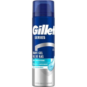 Procter Gamble Gillette гел за самобръсначка 200 мл серия Sensitive Cool Eucalyptus Ks