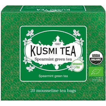 Kusmi Tea Зелен чай с мента, 20 муселинови пакетчета, Kusmi Tea (KUSMI21651A1120)