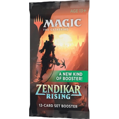 Wizards of the Coast Magic the Gathering Zendikar Rising Set Booster