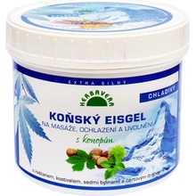 Herbavera Koňský Eisgel s konopím,kaštanem,kostivalem a čert. drápem 500 ml