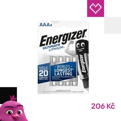 Energizer Lithium AAA 4ks 639171 – Zboží Mobilmania