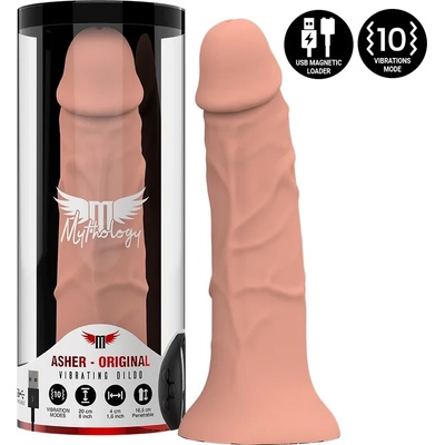 Фентъзи пенис вибратор, реалистичен, 20см. - Mythology Asher Flesh (D-231922)