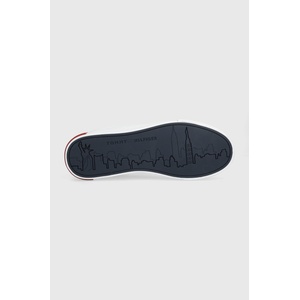 Tommy Hilfiger Кожени маратонки ESSENTIAL LEATHER DETAIL VULC (FM0FM04047)