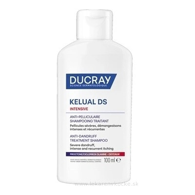 Ducray Kelual DS Intensive Anti-Dandruff Treatment Shampoo intenzívny šampón proti lupinám 100 ml