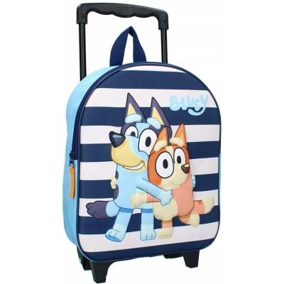 Dětský kufřík Bluey Vadobag 9 l modrý, vícebarevný
