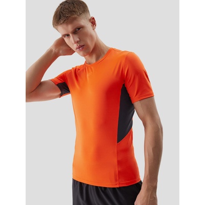 4F Мъжка спортна тениска с тънка кройка от рециклирани материали 4F 4F | Oranzhev | МЪЖЕ | M
