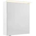 SAPHO Linex - Огледален шкаф с LED осветление 60x70x15 см, П/Л, бял LX060-0030 (LX060-0030)